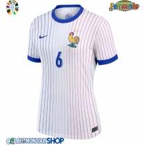 Maglie da calcio Francia Eduardo Camavinga #6 Seconda Maglia Femminile Europei 2024 Manica Corta